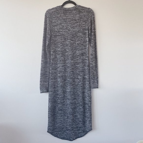 Wilfred Free Aritzia Dress large salt & pepper midi dress sweater dress - Picture 4 of 16